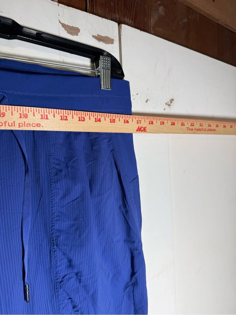 Lululemon Dance Studio Mid Rise Jogger Full Length Blue Nile Sz 10 Swift Fabric - Picture 4 of 7